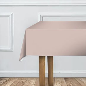 Tischdecke PVC-frei Peach